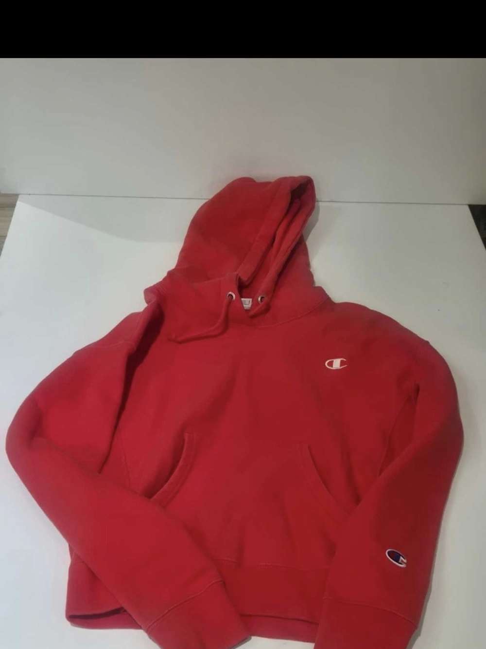 Champion Red Crewneck Hoodie for Men (P55)